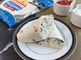 Burrito Cremoso de Pollo