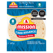 Mission® Tortillas de Harina de Trigo Carb Balance 8pz