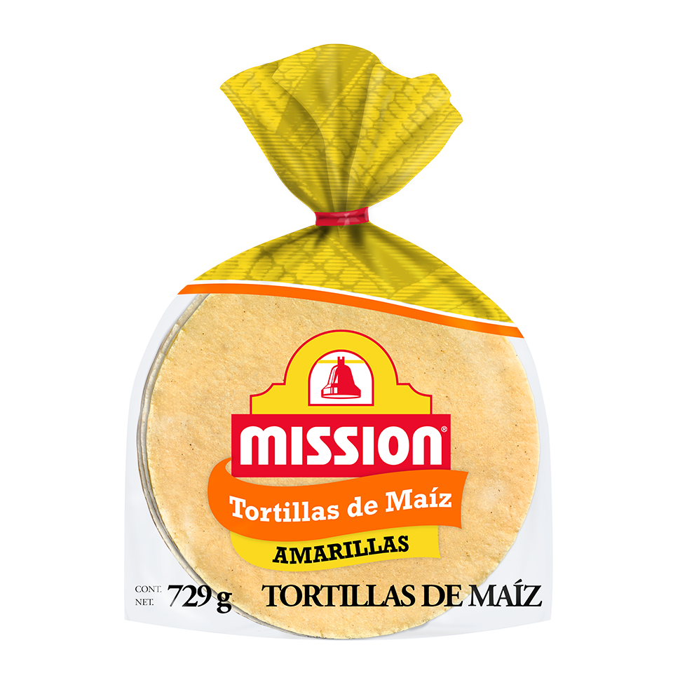 Mission® Tortillas de Maíz Amarillas 729g