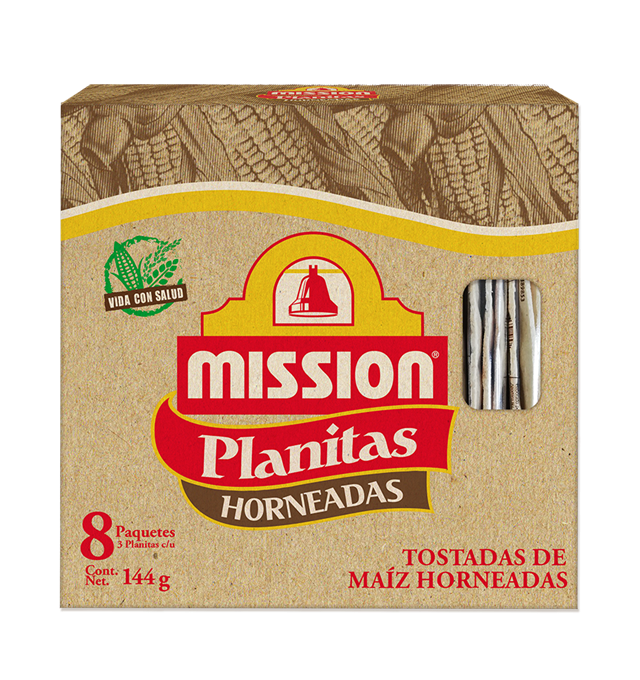 Mission® Planitas Natural 8Pack 144g