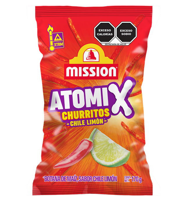 CHURRITOS CHILE LIMON 170G