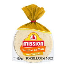 Mission® Tortillas de Maíz Delgaditas 423g